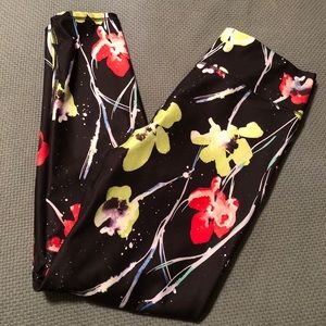 Demi Lovato Fabletics Floral Leggings
